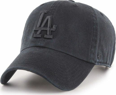 Kapele baseball 47 Brand MLB LA Dodgers Clean Up, pambuk, snapback, e zezë