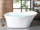 Kadë freestanding DULCINA, 1700 x 800 mm, ovale, e bardhë