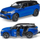 Maket lodër Bruder Range Rover Velar 02880, me dyer që hapen, me grep për rimorkio, gri
