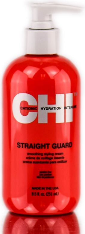 Krem zbutës flokësh CHI Straight Guard, krem stilues, 251 ml