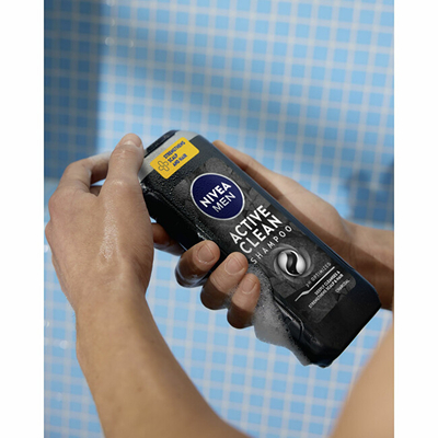 Shampo për meshkuj Nivea Active Clean