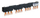 Shirit lidhës Schneider GV2G454, 3P 63A, 54mm 4 dalje, tip pirun