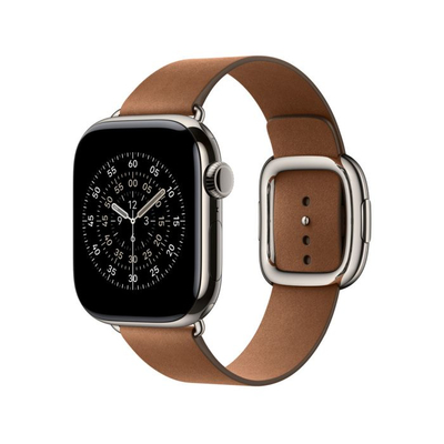 Apple Watch 42mm Modern Buckle, Caramel Modern Buckle, Large
