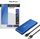 Kuti ekstern Qoltec për SSD M.2 SATA, USB 3.0, 5Gb/s, 2TB, blu