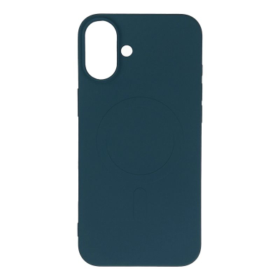 Mbulesë telefoni Wozinsky Liquid Silicone MagSafe, për Samsung Galaxy S25, silikoni, blu e errët