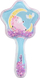 Krehër flokësh për fëmijë Martinelia Glittery Unicorn, formë ylli, me shkëlqim, lejla