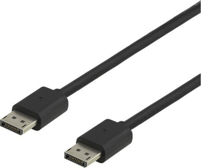 Kabllo video Deltaco DP8K-1030, DisplayPort 1.4, 3m, e zezë
