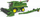 Lodër kombajë vjelëse Bruder John Deere T670i, e gjelbër