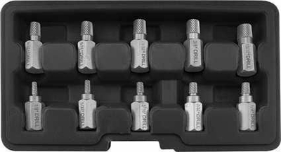 Set nxjerrësish për vida Yato YT-05890, 10 copë, për HEX Torx Spline