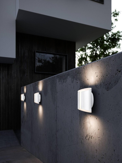 Aplike muri Nordlux Grip LED, Smart CCT, e zezë