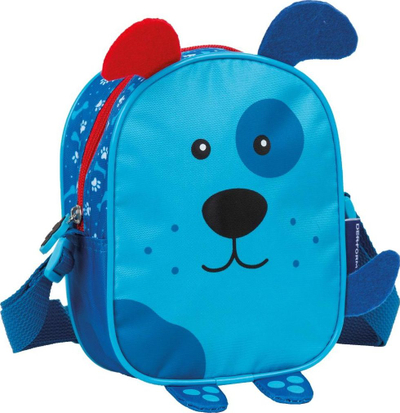 Çantë shpatulle për kalamaj Dog, me qen, blu
