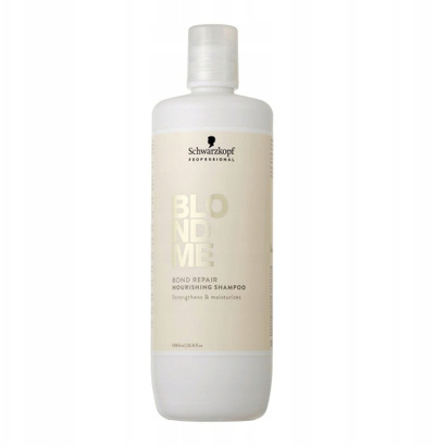 Shampo për flokë bjonde Schwarzkopf Professional Blondme Bond Repair, ushqyese, 1000 ml
