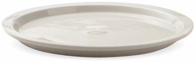 Pjatë e sheshtë Milkwood, 26 cm, ivory