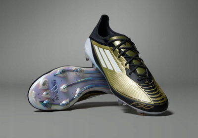 Këpucë futbolli Adidas F50 Elite Messi FG, për fusha bari natyral, për të rritur, shumëngjyrëshe