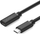 Kabllo zgjatëse Ugreen USB C, 0.5 m, 5 Gbps, 4K 60Hz, e zezë