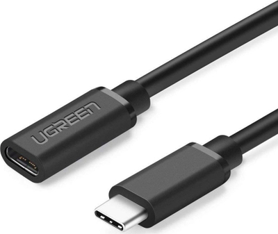 Kabllo zgjatëse Ugreen USB C, 0.5 m, 5 Gbps, 4K 60Hz, e zezë
