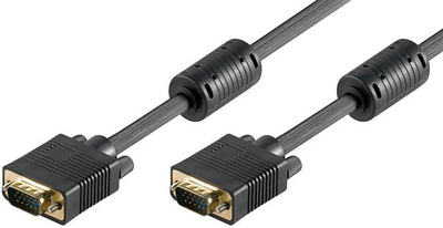 Kabllo Goobay D-Sub (VGA) - D-Sub (VGA), 10m, e zezë