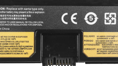 Bateri laptopi Green Cell për Lenovo ThinkPad E570 E575, 14.4V, 2200mAh, e zezë