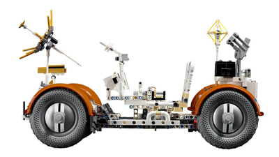 Model koleksionues NASA Apollo Lunar Roving Vehicle LRV, miniaturë dekorative, për të rritur, gri