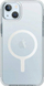 Kuti mbrojtëse Uniq Combat për iPhone 15 6.1", me MagSafe, transparente e bardhë