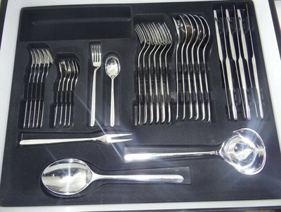 Set takëmesh WMF Flame Plus 1261006341, 66 copa, për 12 veta, ngjyrë argjendtë