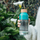Shishe plastike Quokka Ice, 570ml, pa BPA, jeshile Pine