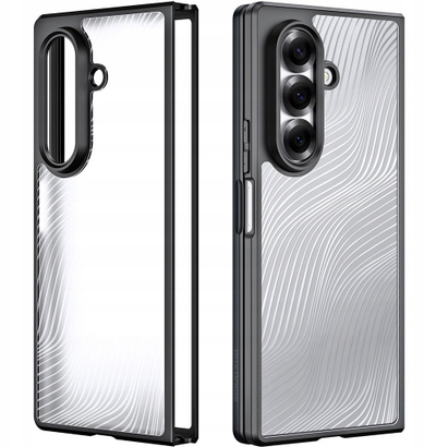 Kapak telefoni Dux Ducis Aimo Series për Samsung Galaxy Z Fold7, mbrojtës, i zi