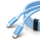 Kabllo USB C Orico CDX, 100W 5A PD, 1m, e kaltër