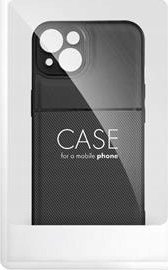 Këllëf telefoni Forcell Noble për iPhone 14 Max, i butë, që s’rrëshqet, i zi