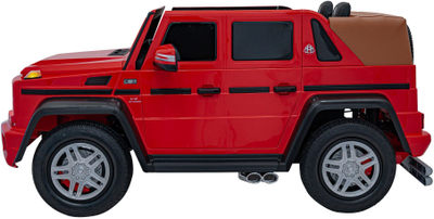 Makina elektrike për fëmijë RMZ Mercedes Benz Maybach G650 Strong, 24V, 2 vende, e kuqe