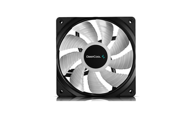 Ftohës Deepcool RF120, 3 copë, 12 cm, i zi