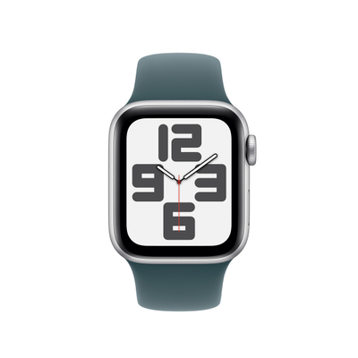Apple Watch 40mm Sport Band, Lake Green Sport Band, S/M (Seasonal)