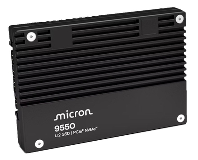 Серверски SSD Micron 9550 PRO, 15TB, U.2 PCIe 5.0 NVMe, сив