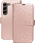 Këllëf libri OEM Mezzo për Samsung S23, mandala, gold pink