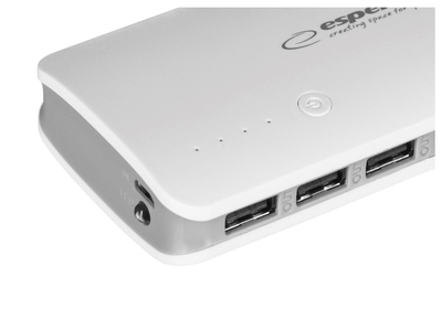 Powerbank Esperanza EMP106WE Radium, 8000 mAh