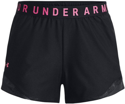 Спортски кратки панталони Under Armour UA Play Up 3.0, за жени, триколор, црни