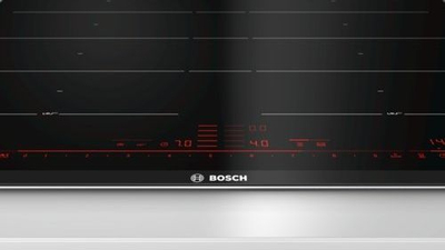 Pllakë inkaso me induksion Bosch Series 8 PXY675DC1E, 4 vatra gatimi, e zezë