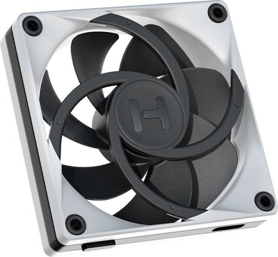 Ventilatorë për kompjuter HYTE THICC FP12, 120mm, set me 3 copë, bardh e zi