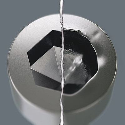 Set bitash Wera Bit-Check 7 Hex-Plus 1, 6 copë, 25mm, i zi
