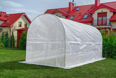 Serë tunel Garden, 3x2x2 m, PE me filtër UV, jeshile