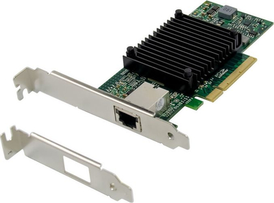 Kartë rrjeti ProXtend PCIe X8, 10GbE, 1x RJ45, e zezë