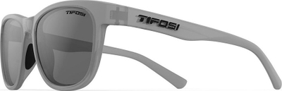 Syze dielli Tifosi Swank 2026, me lente të polarizuara, TR-90, gri