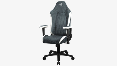 Karrige lojërash CROWN AeroSuede, 150 kg, e zezë