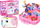 Set konstruktiv Leantoys Unicorn Puzzle, 227 copë, valixhe portative, rozë