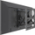 Mbajtëse murale për TV Equip 650325, 19" 70", VESA 600x400, e zezë