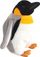 Lodër pelushi Beppe pinguin perandor, 30cm, gri
