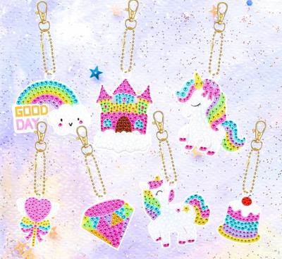 Set kreativ mozaik me diamant për fëmijë, 3D, 3+
