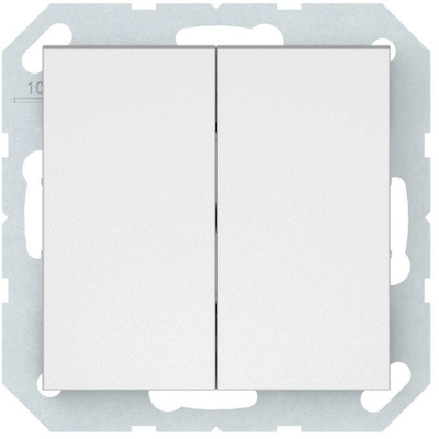 Buton elektrik WMat PUSH BUTTON 2G P410-020-22, për ndriçim, i bardhë