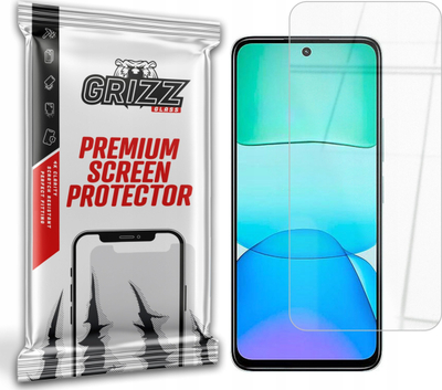 Mbrojtëse ekrani Grizz për Xiaomi Redmi 13, xham hibrid, transparencë e lartë