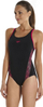 Rroba banjo Speedo Monogram Muscleback Endurance, të zeza/kuqe, nr. 34 (8-087333597)